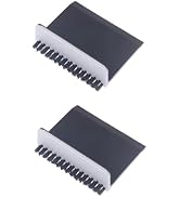 Juroicessry 2 Pcs Black Kitchen Sink Squeegee Cleaner Countertop Brush Wiper Vegetable Cleaning B...
