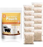 12 Pack Skunk Repellent Outdoor, High-Strengthen Peppermint Skunk Repellent Pouches Humane Drive ...