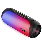 JVC Illuminated Portable Wireless Speaker with 30W max outputs, Dynamic Sound, Bluetooth 5.0, TWS...