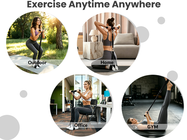 pedal resistance band with handle