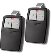 2-Pack Universal Garage Remotes for LiftMaster, Chamberlain, Genie, Linear | Replaces Clicker KLI...