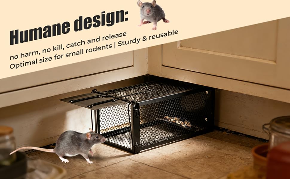 Humane design : no harm , no kill , catch and release
