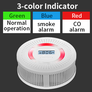 carbon monoxide and smoke detector
