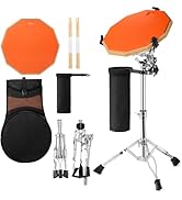 YOUEON Drum Stand with Practice Pad Set - 12