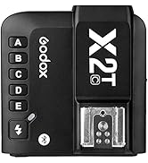 Godox X2T-C 2.4G Wireless Flash Trigger Transmitter Compatible with Canon with E-TTL II HSS 1/800...