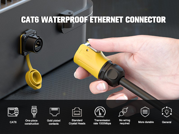 WATERPROOF RJ45 CONNECTOR