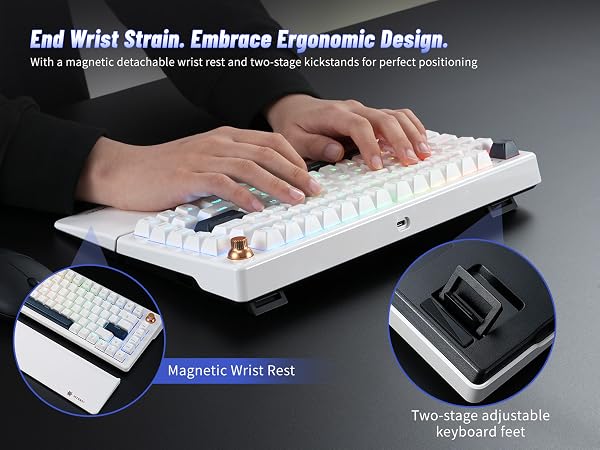 End Wrist Strain. Embrace Ergonomic Design