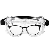 UNCO- Safety Goggles Over Glasses, Safety Goggles Anti Fog, Over Glasses Goggles, Over Glasses Sa...
