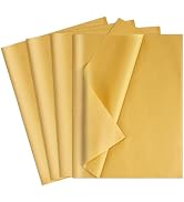 160 Sheets Gold Tissue Paper for Gift Bags 20 X 14 Inches Easter Tissue Paper Wrapping Tissue Pap...