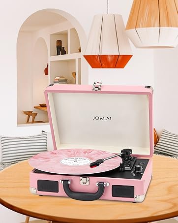 Pink Record Player