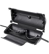 Flemoon Outdoor Extension Cord Safety Cover with Waterproof Protector Seal, Weatherproof Electric...