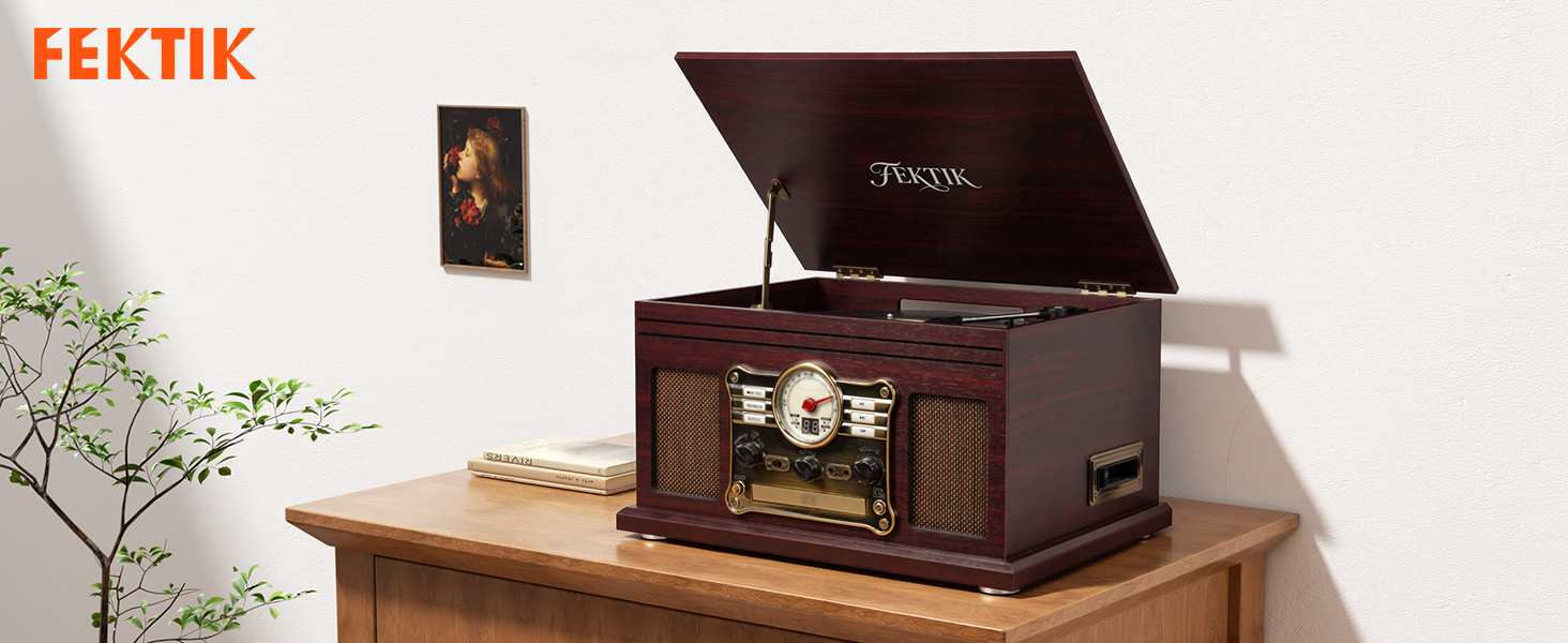 All in one record player