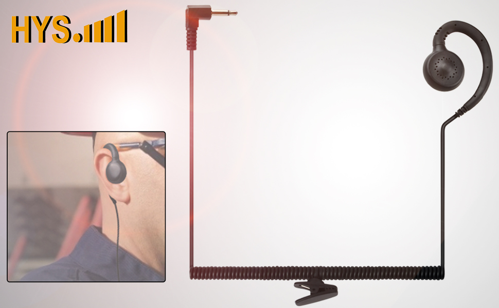Listen only earpiece 3.5mm
