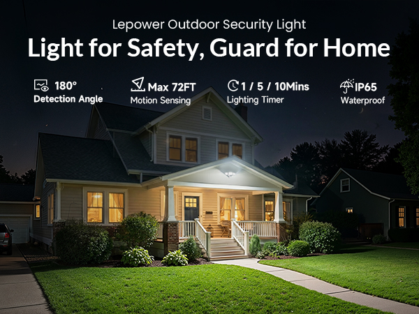 motion sensor outdoor lights
