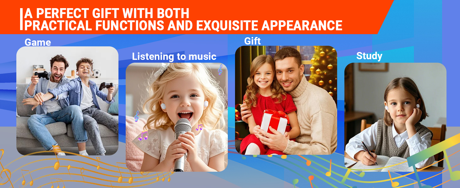 kids wireless earbuds