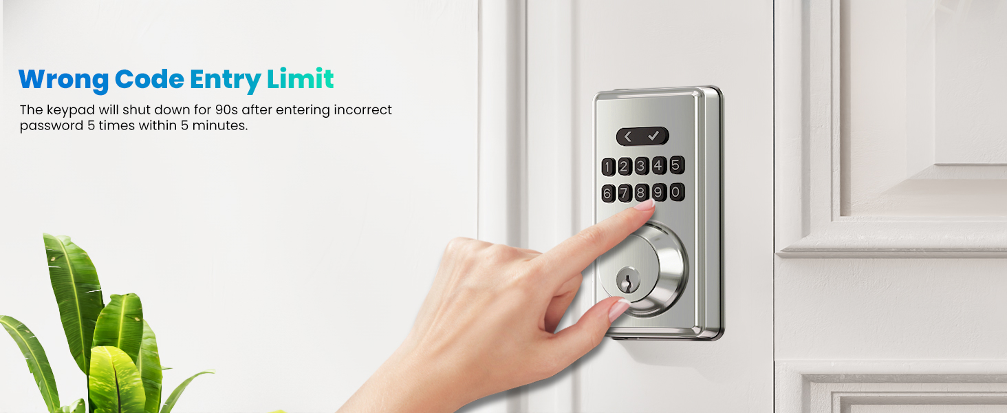 keypad lock for front door
