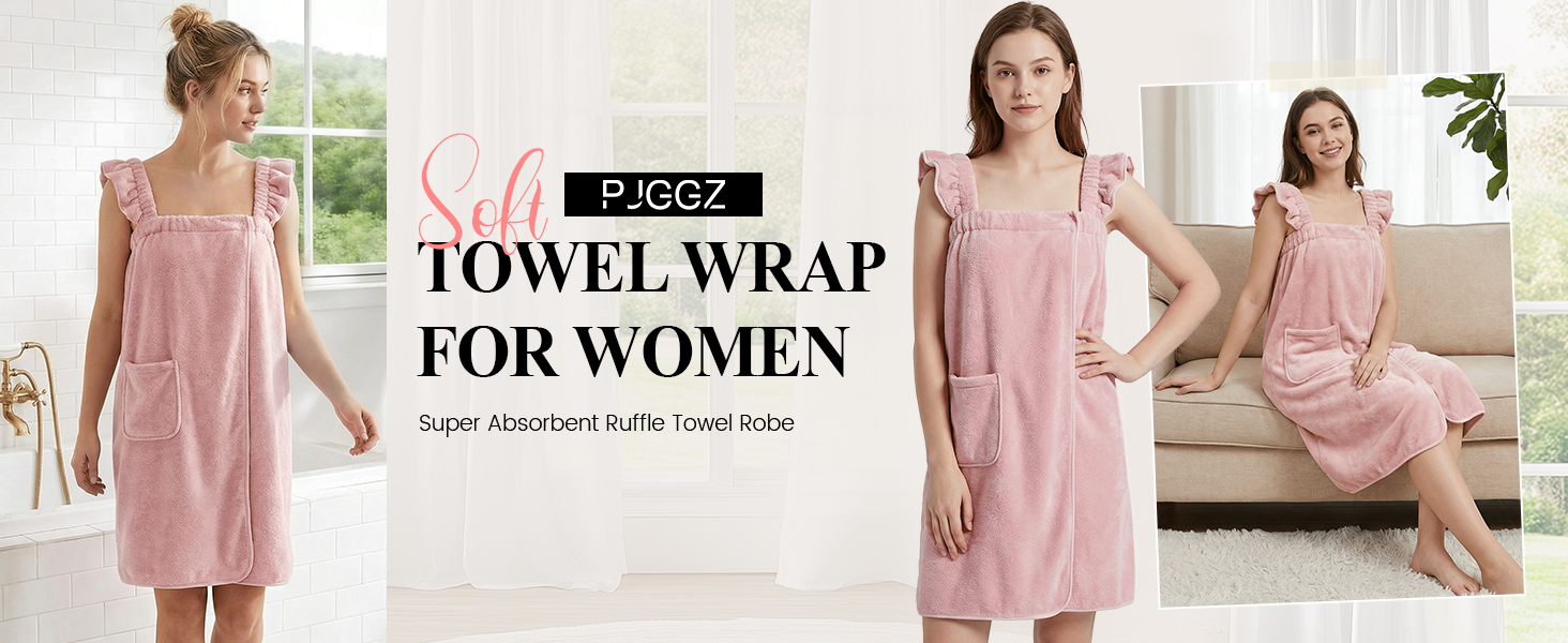 towel wrap for women with straps