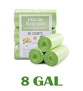8 gallon trash bags