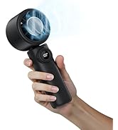 CIVPOWER Handheld Fan: Portable Small Ice Cooling Plate- 4000mAh Rechargeable 100 Gear High-Speed...