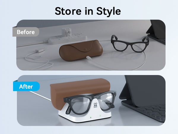 meta glasses charger