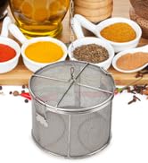 Stainless Steel Spice Seasoning Strainer Tea Ball Strainer Soup Seasonings Seperation Basket Spic...