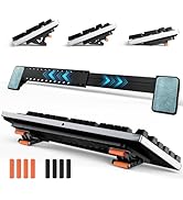 HONKID Computer Keyboard Stand for Desk, Extendable Keyboard Riser with 3 Adjustable Heights for ...