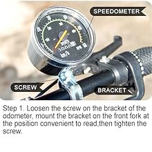 Speedometer Installation Step 1