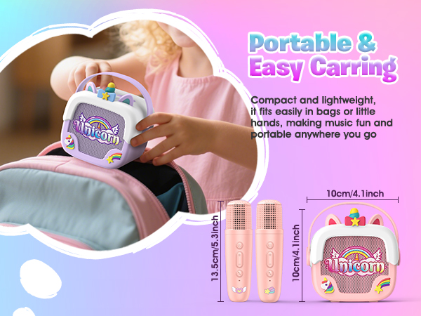 mini karaoke machine