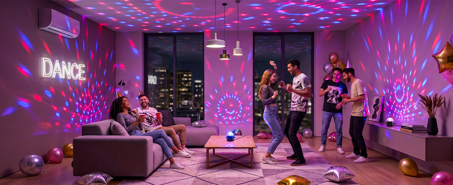 disco ball light for Living Room