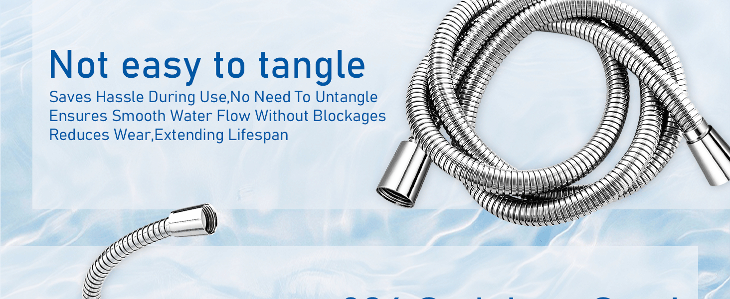 Keycozy Shower Hose for Handheld Shower Heads