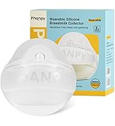 Phanpy Wearable Breast Milk Collector, Silicone Breast Shells Milk Collector, Wearable Milk Catch...