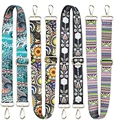 4PCS Purse Strap, Adjustable Guitar Strap Purse for Handbags, 1.37'' Wide Replacement Crossbody B...