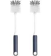 ROSEOK Long Handle Water Bottle Brush,Flexible Bottle Brush for Cleaning Milkshake Cup,Sports Bot...