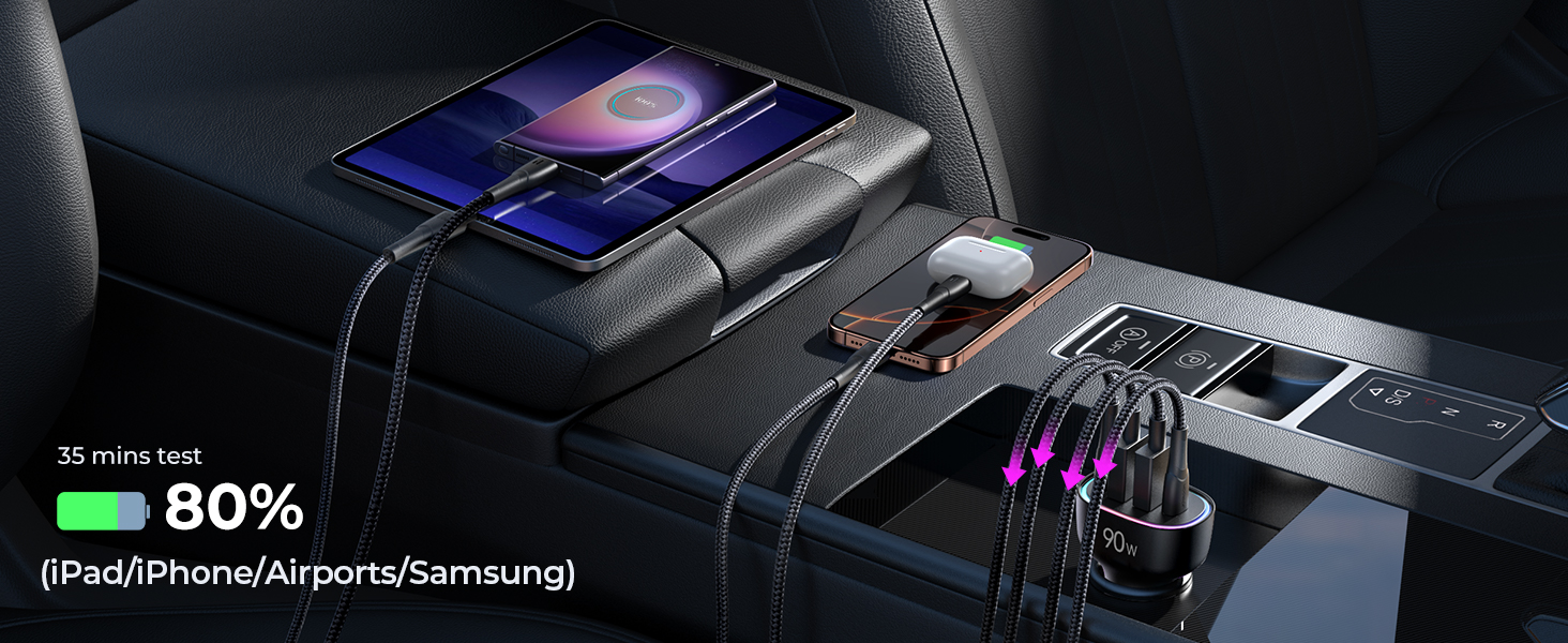 car charger fast charging