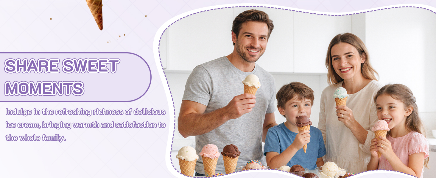 Ice Cream Maker Attachment for KitchenAid Stand Mixer