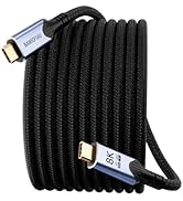 BAWIOFIAU USB C Data Cable 40Gbps,Long USB c to USB c Cable Braided,USB 4 Cable for Thunderbolt 4...
