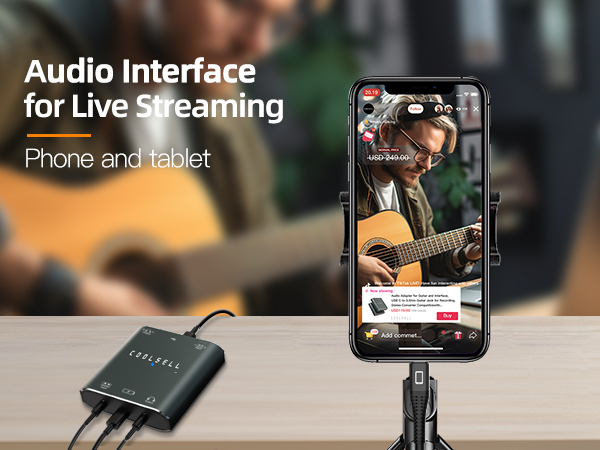 iphone AUDIO INTERFACE