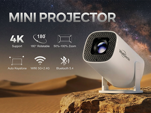 mini projector bluetooth