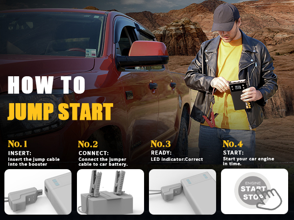 VTOMAN X1 Jump Starter with Air Compressor