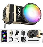 ZHIYUN MOLUS X200 RGB Combo 200W Video Light [Official] Handheld Professional Photography Lightin...