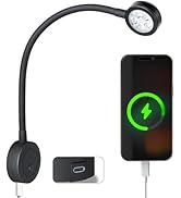 acegoo 12V LED Reading Light, RV Boat Bedside Reading Lamp, 12 Volt Flexible Gooseneck Bed Light ...