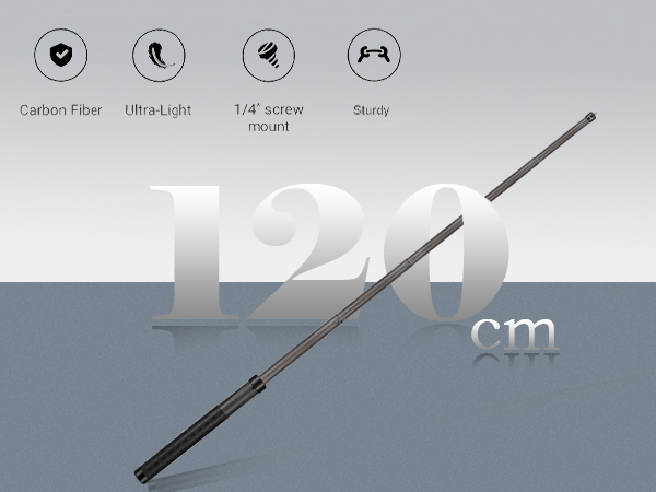 Carbon Fiber Extended Invisible Selfie Stick