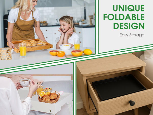 bed table tray for eating