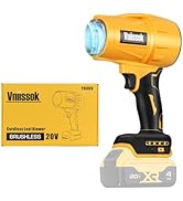 Electric Cordless Leaf Blower Dust Blower for DEWALT 20V Battery, High-Speed Motor Handheld Jet F...