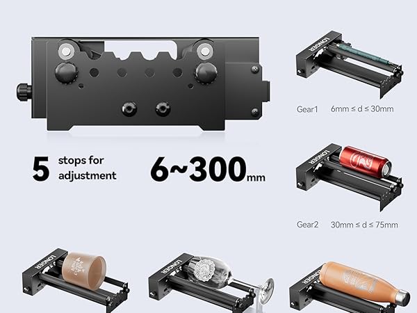 Laser engraver Rotary Roller