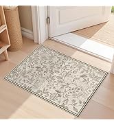 Vintage Living Room Area Rug 2x3 - Large Soft Washable Oriental Traditional Distressed Farmhouse ...