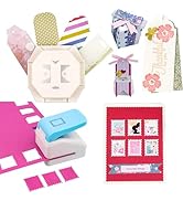 2Pcs /Set Stamp Puncher and 4-in-1 Tag Punch for 1.1X0.9 inch Rectangular Postage Stamp Punch, Pa...