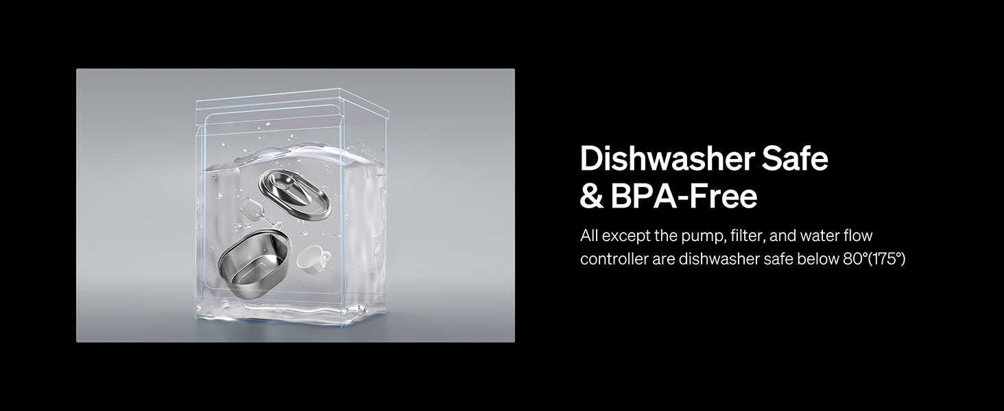 Stainless Steel Cat Water Fountain