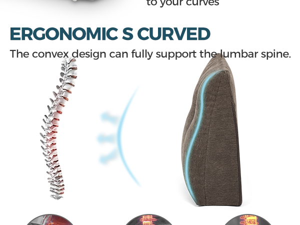 lumbar support pillow for recliner