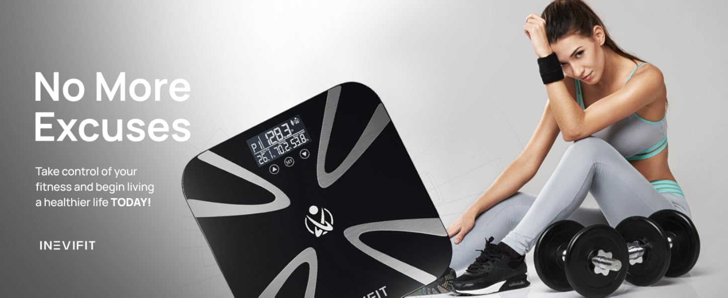 I-BA003 - INEVIFIT - Best Body Fat Scale - Premium A+